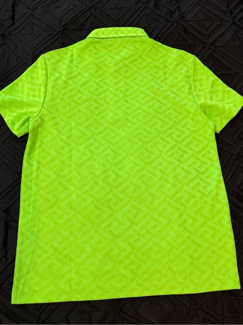 Versace Green Polo - Picture 3 of 6